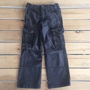 Cherokee Charcoal Grey Cargo Pants, 5